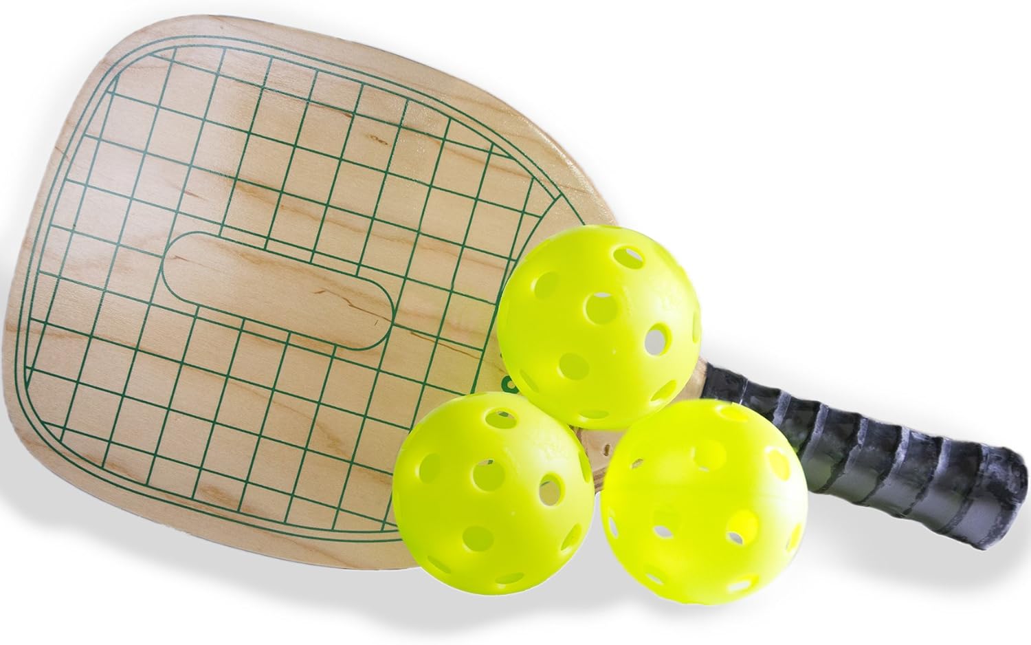 Pickleball Paddle & Balls Set Sports & Outdoors