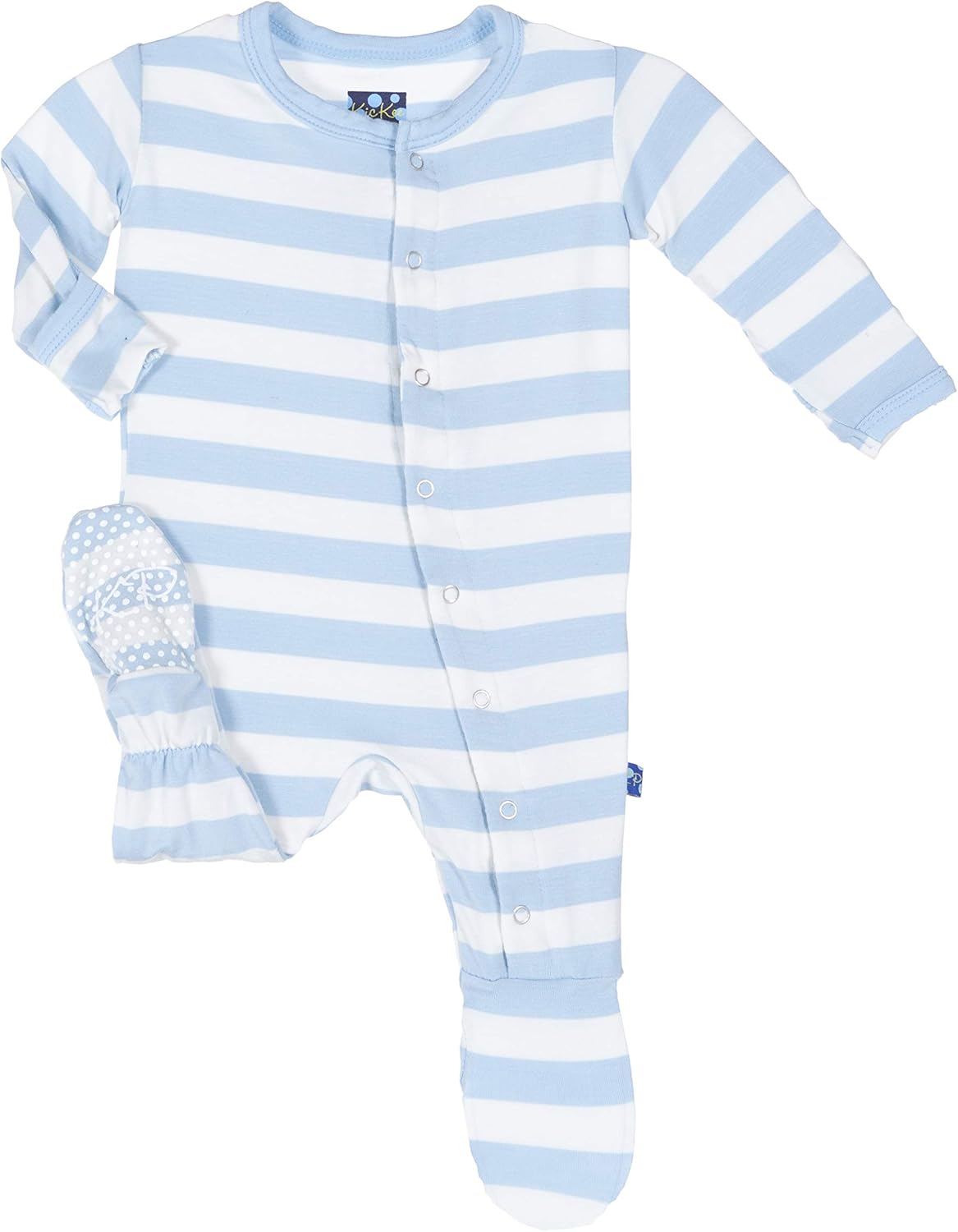 KicKee Pants Print Coverall with Zipper