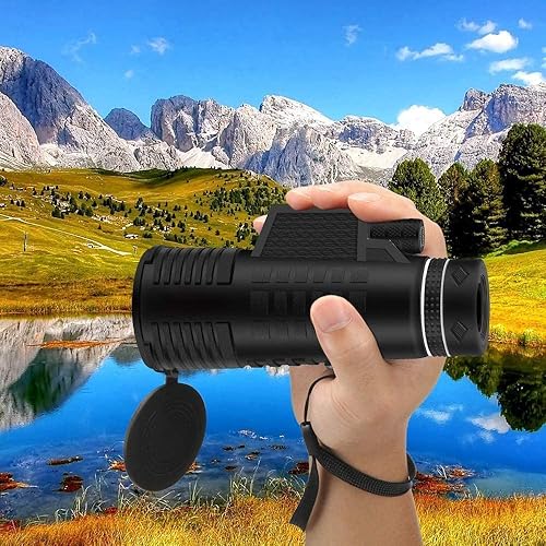 Miniatura 5 de 12X42 Monocular Telescope for Smartphone with Adapter  Tripod  Remote Shutter Waterproof HD Cosmic Scope Monoculars for Adults High Powered for Bird