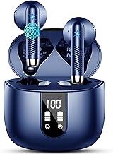 Cuffie Bluetooth 5.4, 2024 Auricolari Bluetooth 56H Stereo Cuffie Wireless In Ear con 4 Mic, Cuffie Senza Fili ENC Cancellazione Rumore Cuffiette Bluetooth Sport IP7 Impermeabili Earbuds LED Display