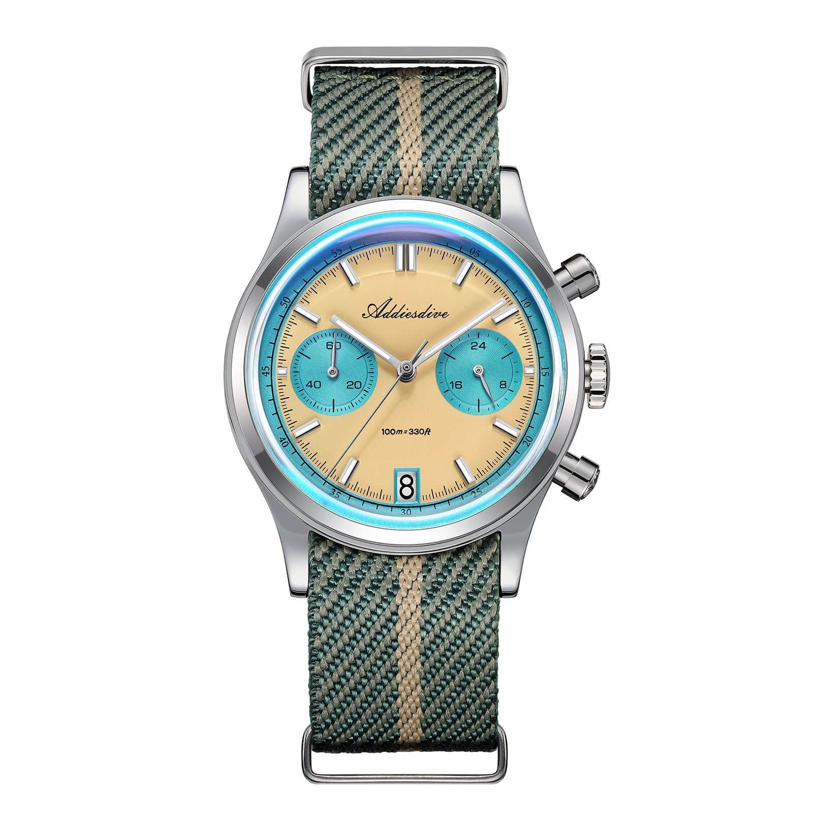 Amazon.com: Addiesdive 38mm Mens Chronograph Watch with Japanese
