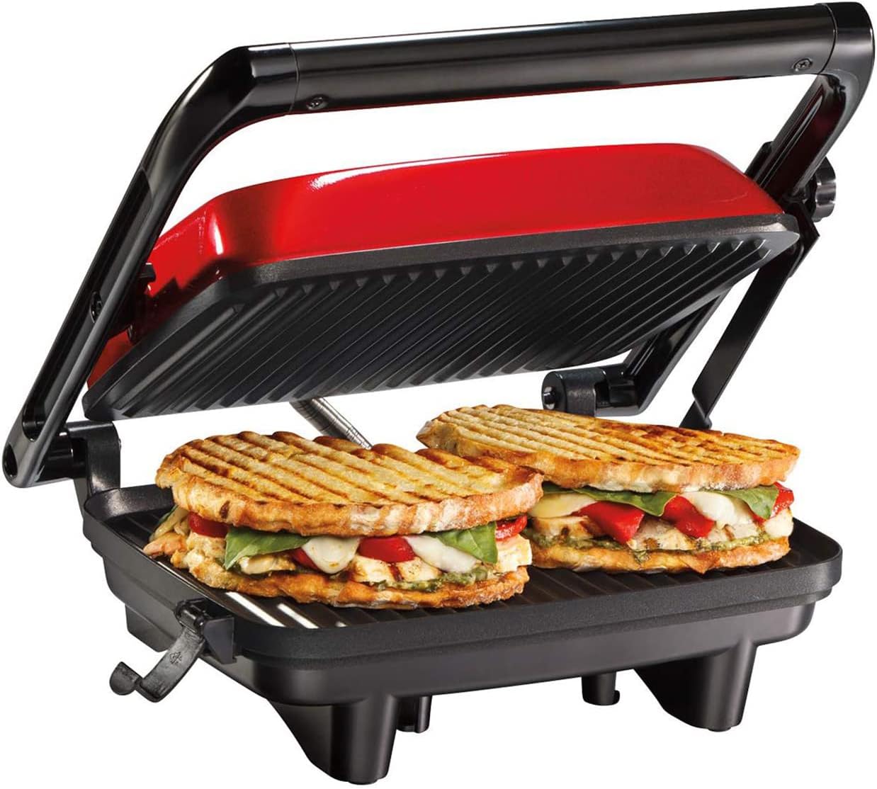 Electric Panini Press Grill, Sandwich Maker Electric
