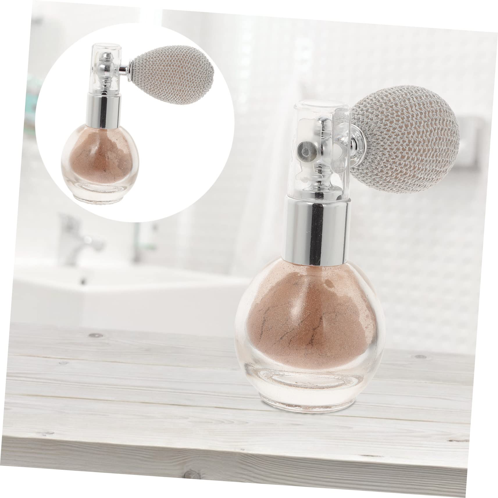 Gogogmee Body Powder Spray Sparkle Washer Glitter Face Bottle Body Glitter Spray for Women Lip Kit Spray Shimmer Liquid Protection Makeup Highlighters for Face Identifier Cheer Gel Plastic