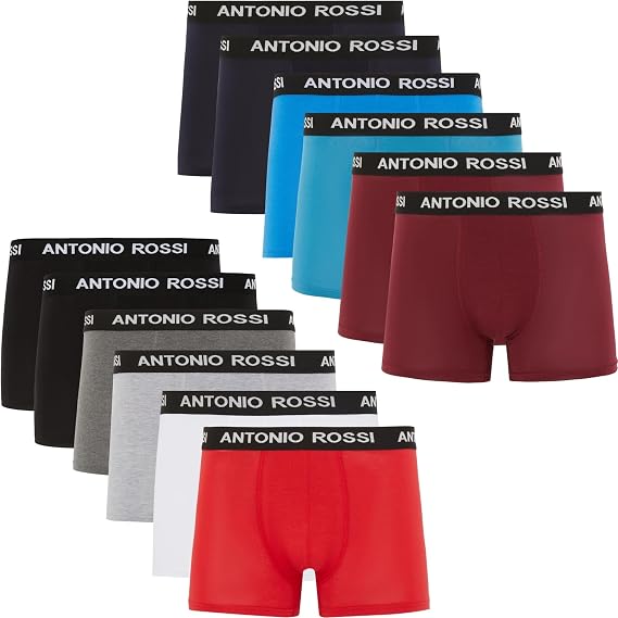 Antonio Rossi Pack 12 Boxers