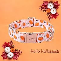 Vista 162 de Unique Style Paws - Collar rosa con hebilla de metal, duradero y lindo para perros pequeños a grandes