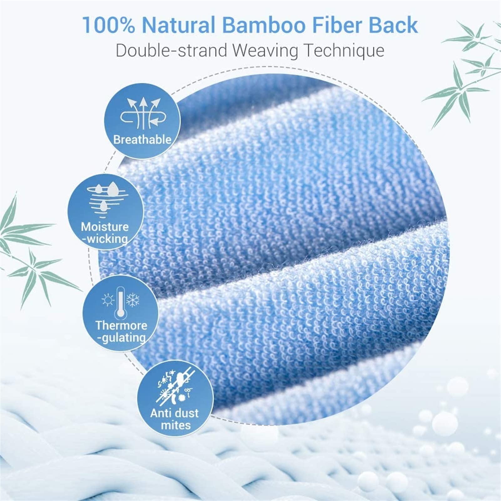 Jeté de couverture de refroidissement double pour l'été Couverture de refroidissement lavable en fibre de refroidissement absorbant la chaleur (couleur : bleu 71 x 79 pouces) (bleu 71 x 79 pouces)