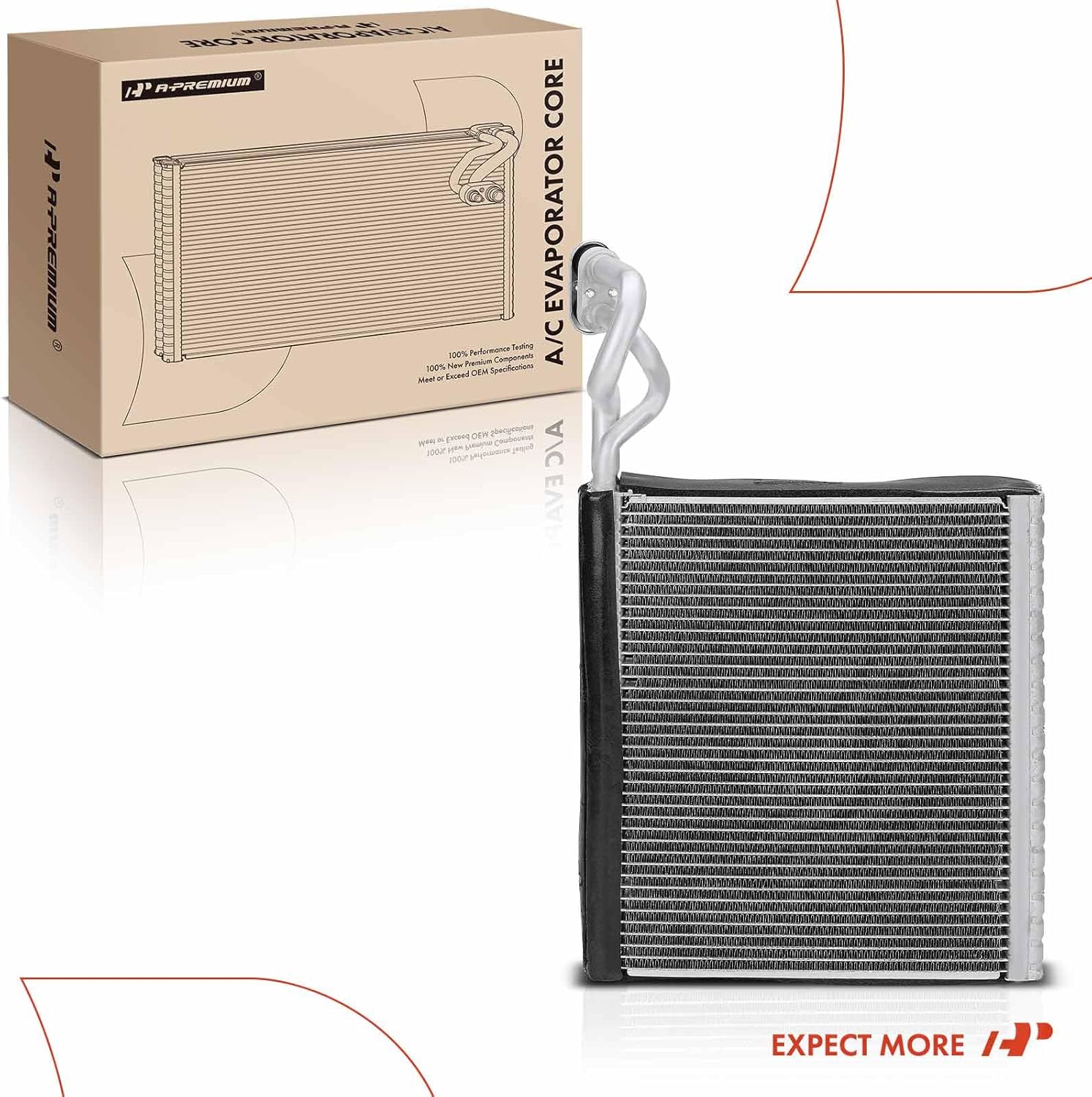 A-Premium AC Evaporator Core Compatible with Honda Civic 2014 2015, Sedan 4-Door only