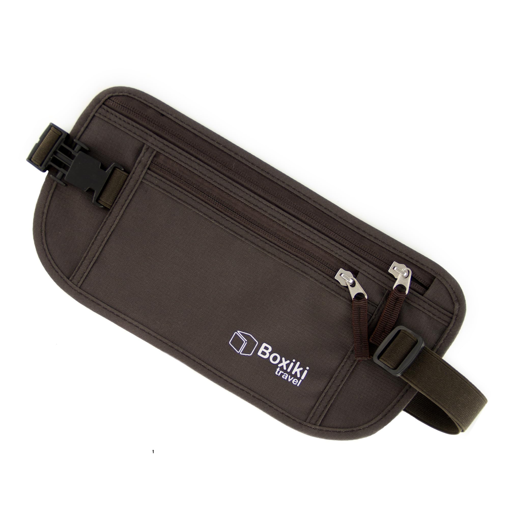 RFID Blocking Travel Passport Wallet (Brown)