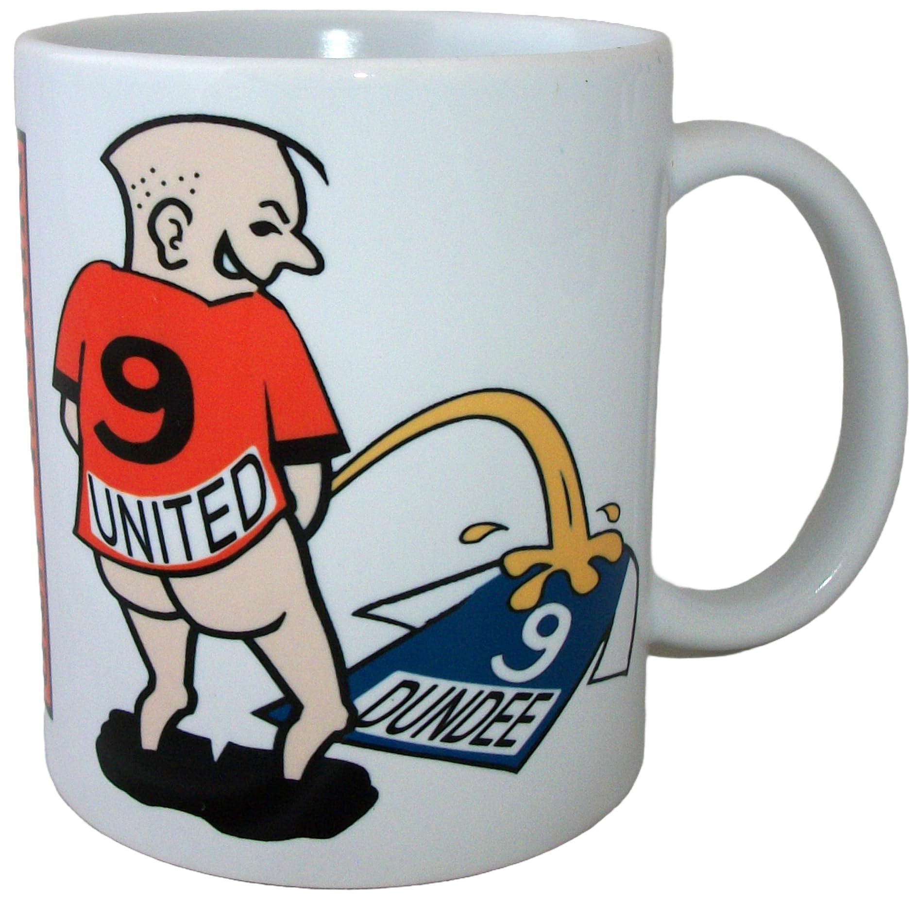 Wee On Funny Football Team Shirt Fan Rivalry Tea Coffee Mug (Dundee United (weeing on fc)) โ image 1