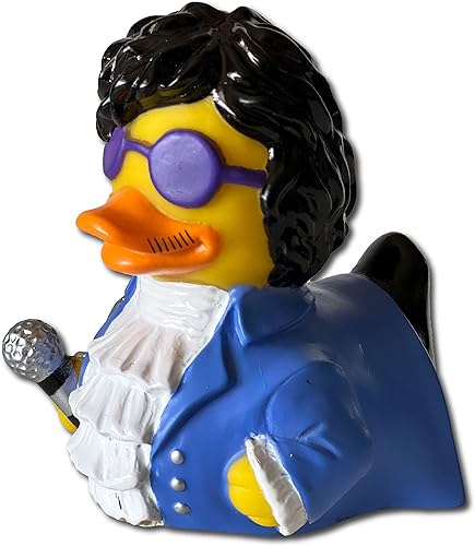 Miniatura 5 de CelebriDucks - Juguete de baño coleccionable de primera calidad, regalo ideal para coleccionistas, fanáticos de celebridades, música y películas.