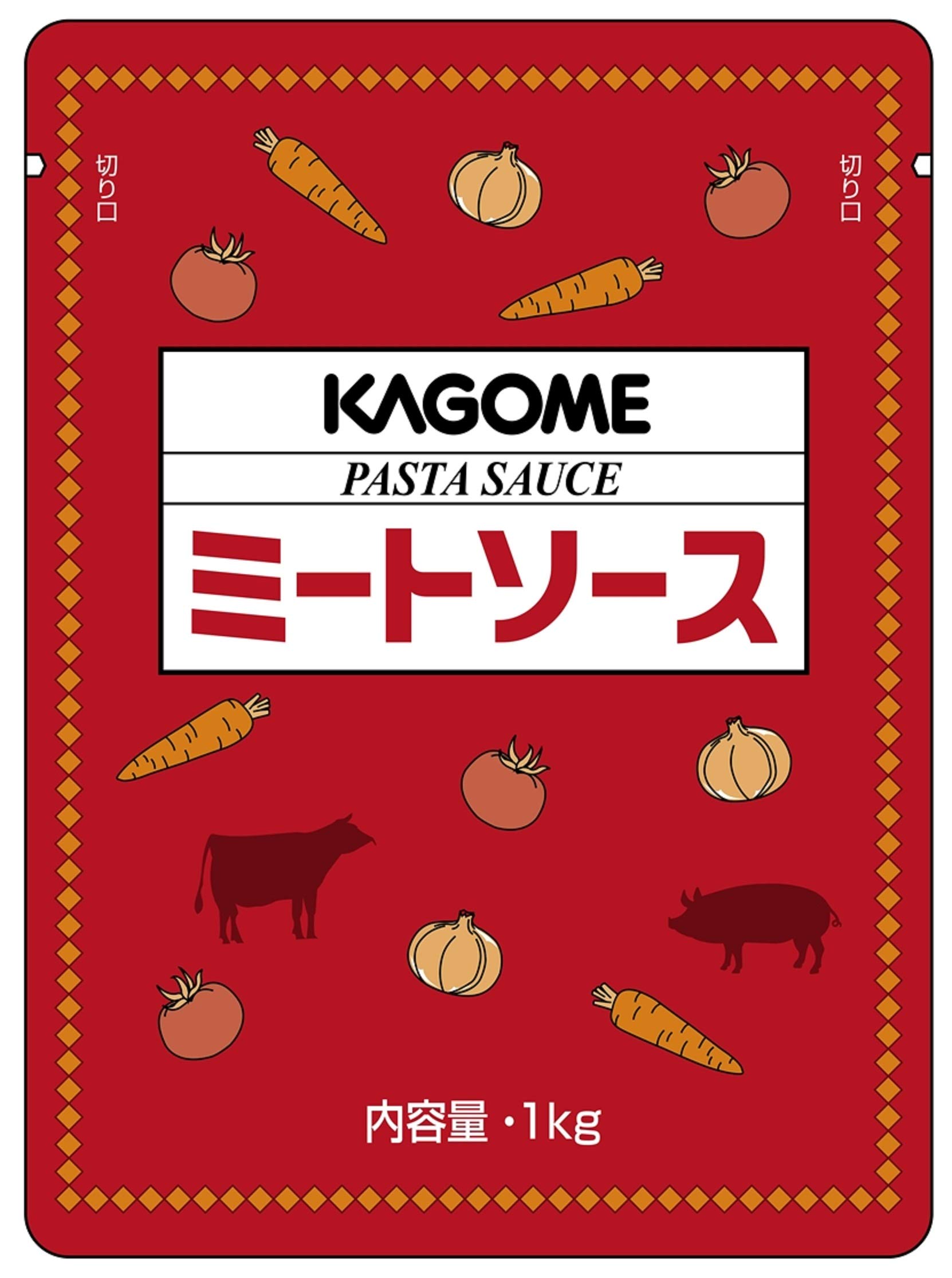 カゴメ パスタソース ミートソース 1kg 1000g 5袋 業務用 大容量 レストラン用