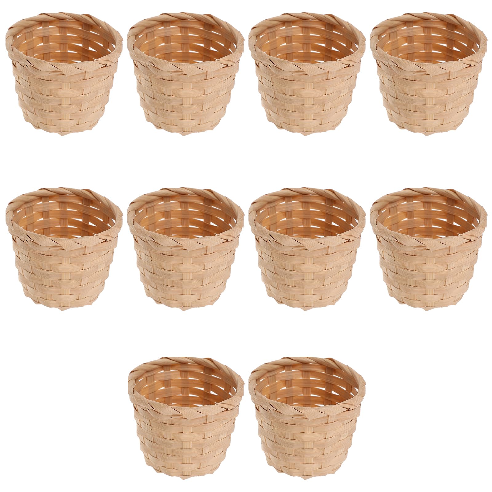 DOITOOL 10 mini gevlochten manden, voor snoep en
