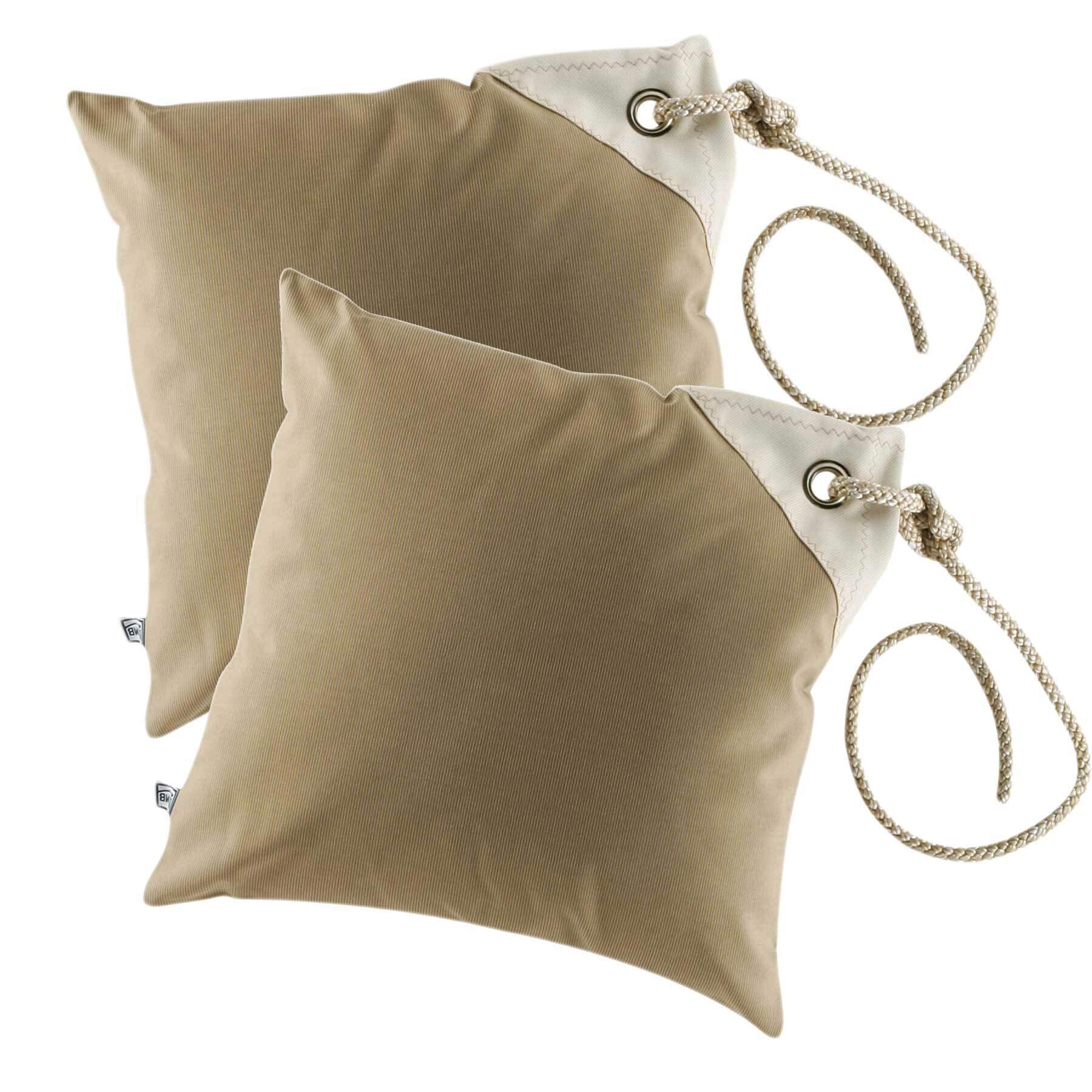 Marine Business Two Water-Repellent Cushions Brown Filling
