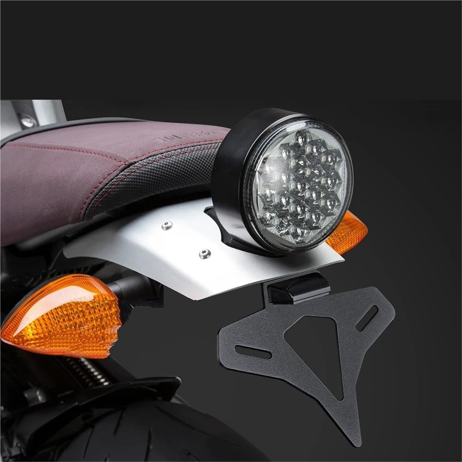 Per XSR900 2016-2021 Moto Posteriore Coda Corta Stock Porta Targa Contropunta Kit Staffa Telaio Moto Supporto Targa