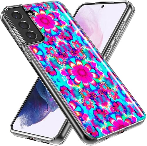 Miniatura 2 de MUNDAZE - Case for Samsung Galaxy S10 Plus Slim Hybrid Shockproof Hard Shell Soft TPU Heavy Duty Protective Phone Cover - Cute Girly Art Design