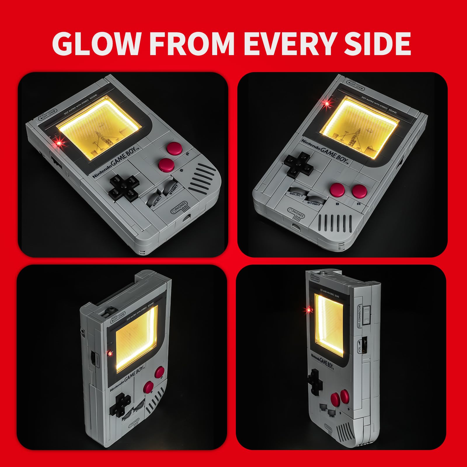 BRIKSMAX 2.0 Light Kit Compatible with Lego Super Mario Game Boy 72046 Building Sets- LED Lighting Kits (Accessories Only) - Image 4