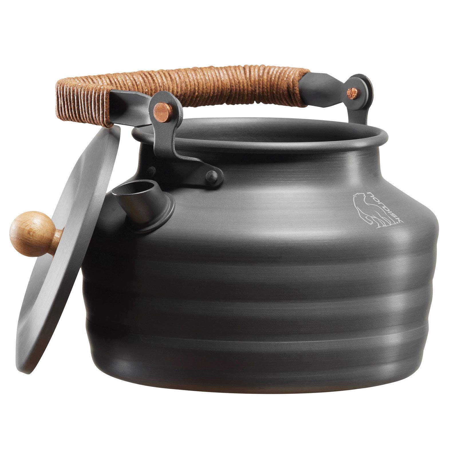 Nordisk Aluminum Kettle 1.3 L charcoal