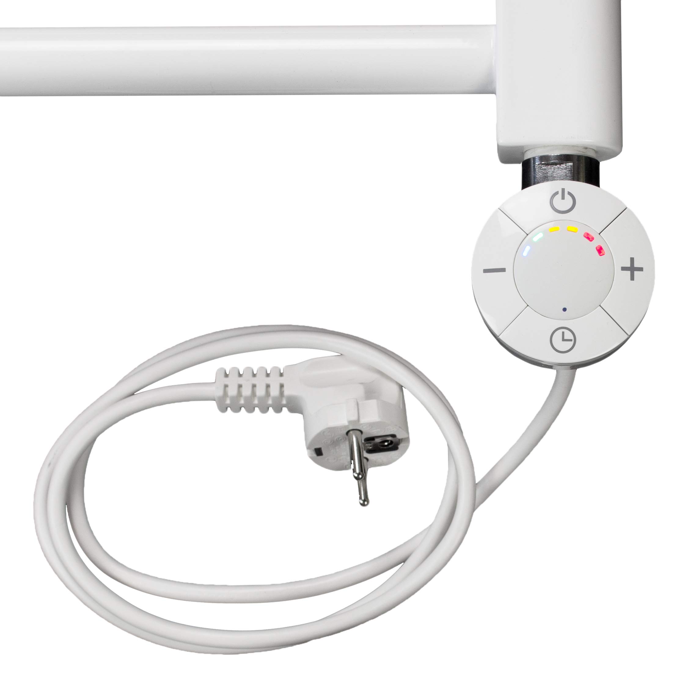 Heizstab Heizpatrone Heizelemente für Heizungen Heizkörper Badheizkörper Handtuchtrockner mit Thermostat elektronischer Temperaturregler (600 Watt)