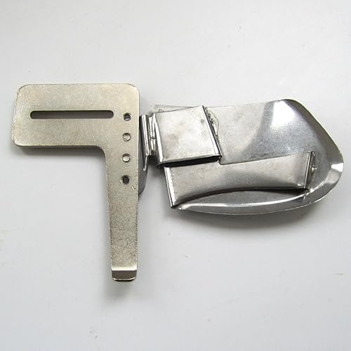 Miniatura 3 de CKPSMS Marca - #KP-223 1 unids Single Down Turn Raw Edge Hemmer Máquina de coser Carpeta de adjuntos (tamaño del dobladillo: 1 (0.984 in))