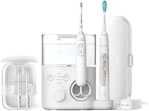 Philips Sonicare Power Flosser & Toothbrush System 7000, White