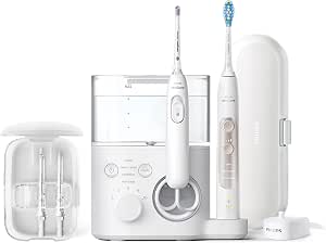 Philips Sonicare Power Flosser & Toothbrush System 7000, White