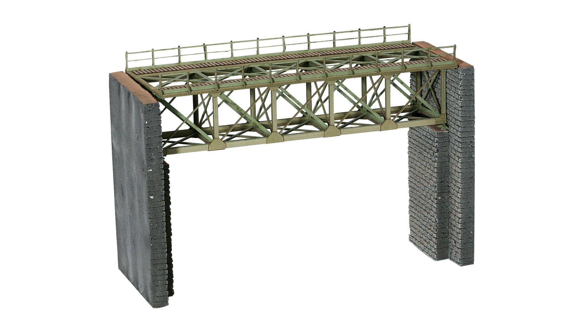 Noch - 62810 - Modélisme Ferroviaire - Pont D'Acier - Kit Découpé Au Laser - 10,2 Cm