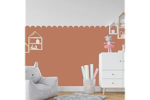 MINICK Scalloped Kids Boho Wall Decal: Transform Your Child's Space