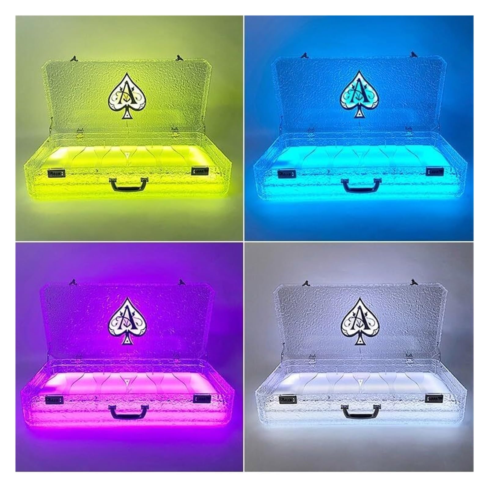 Presentatore di champagne Ace of Spades - Espositore for bottiglie a LED for locali notturni, bar ed eventi