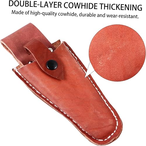 Miniatura 5 de DOITOOL Bolsa de podadora de jardín, herramienta de peluquería para el cabello, tijeras de tijera, protector de vaina de poda, cinturón para