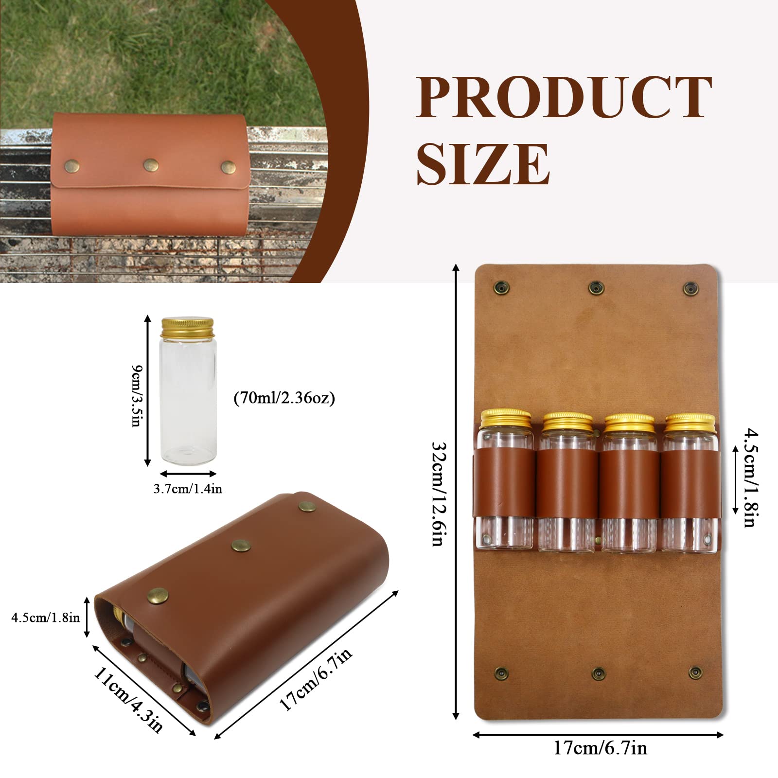 Agitador De Pecias Para Exterior, Dispensador De Condimentos