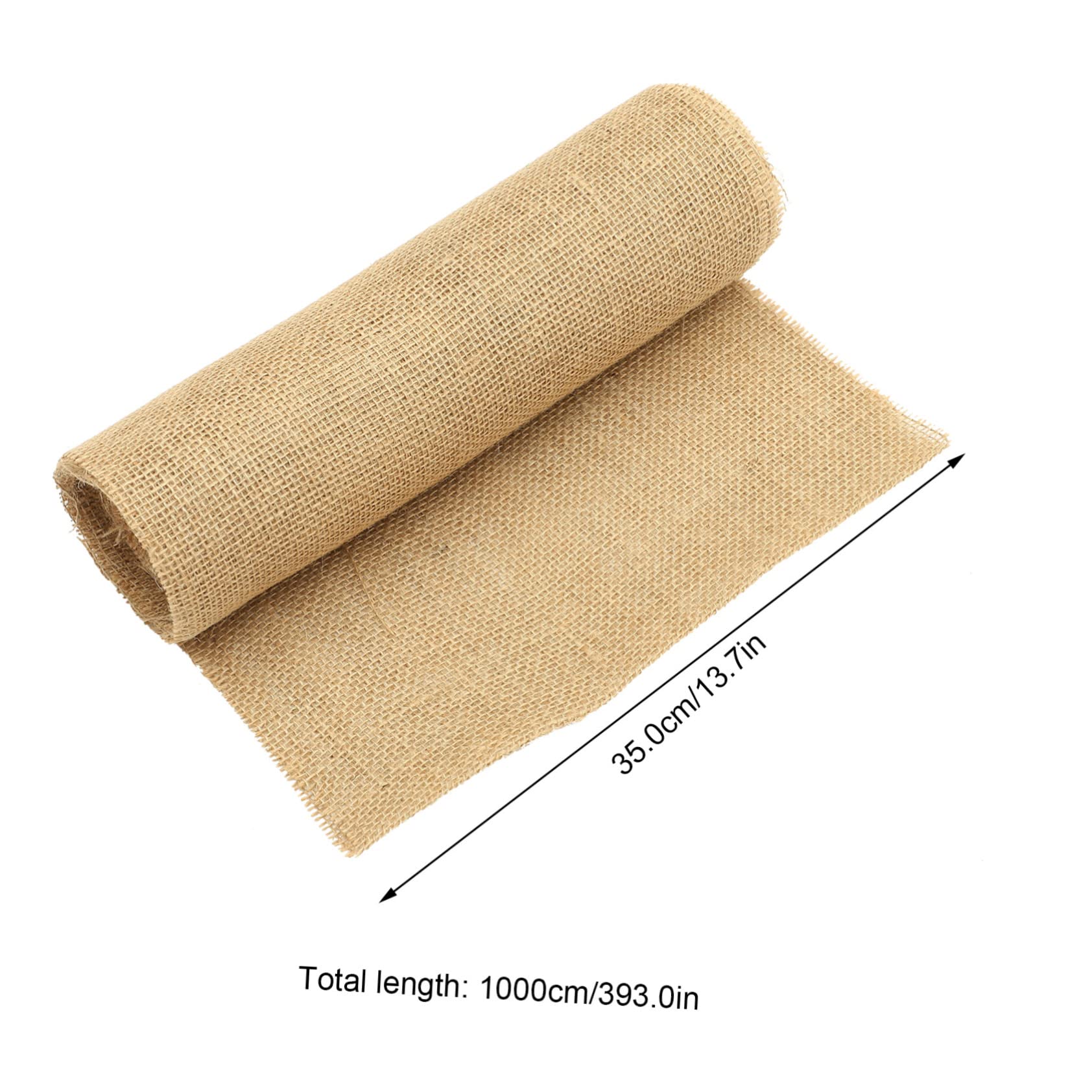 Mikikit 1Rotolo Involucro Protettivo per Juta Naturale Protezione per Piante Riutilizzabile Giardinaggio e Paesaggistica