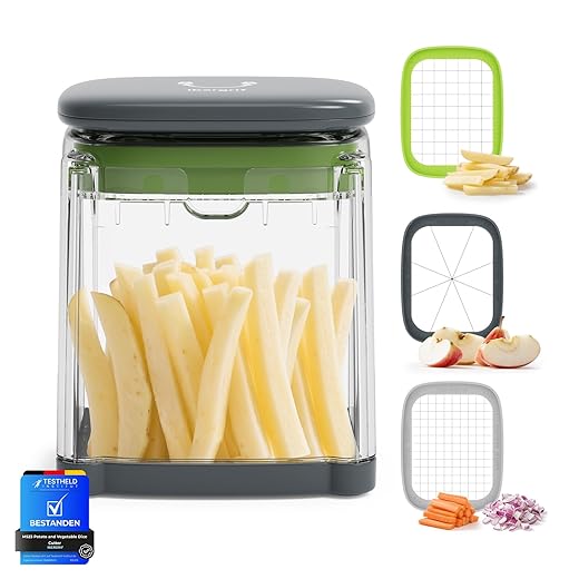 Ibergrif M523 Pommesschneider 3 in 1