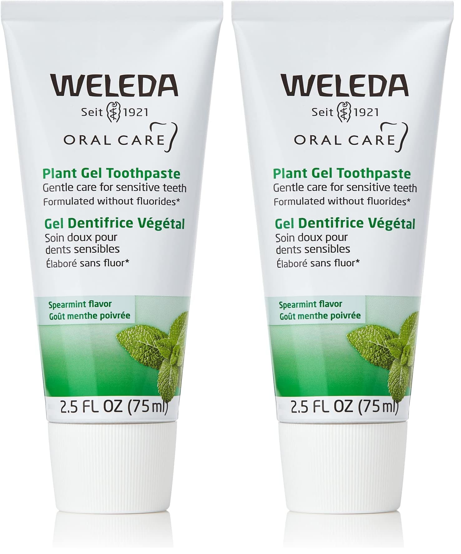 6400 (UK) Plant Gel Toothpaste 75ml (Pack of 2)