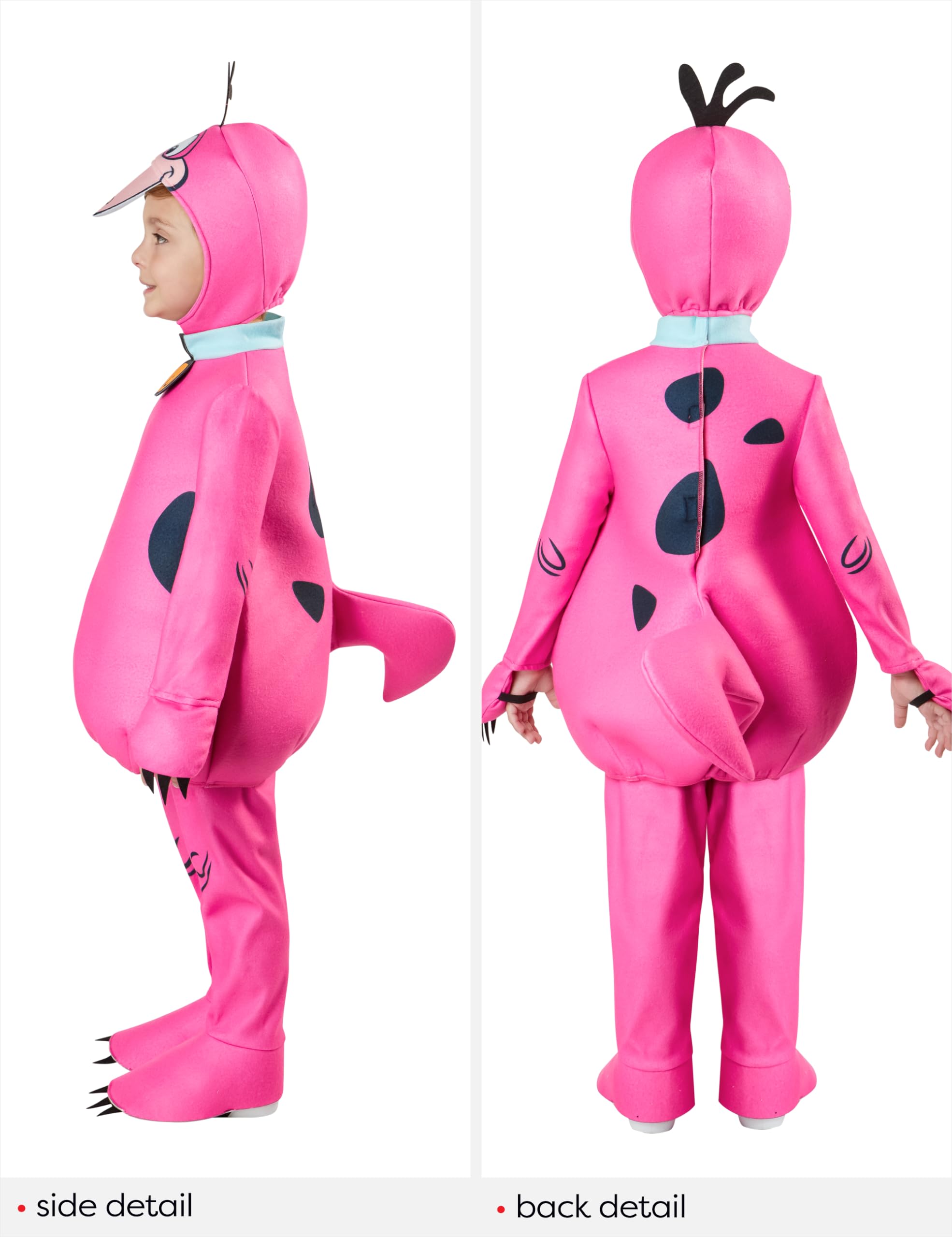 Rubies Costume da dinosauro Flintstones per bambini, tuta e copricapo