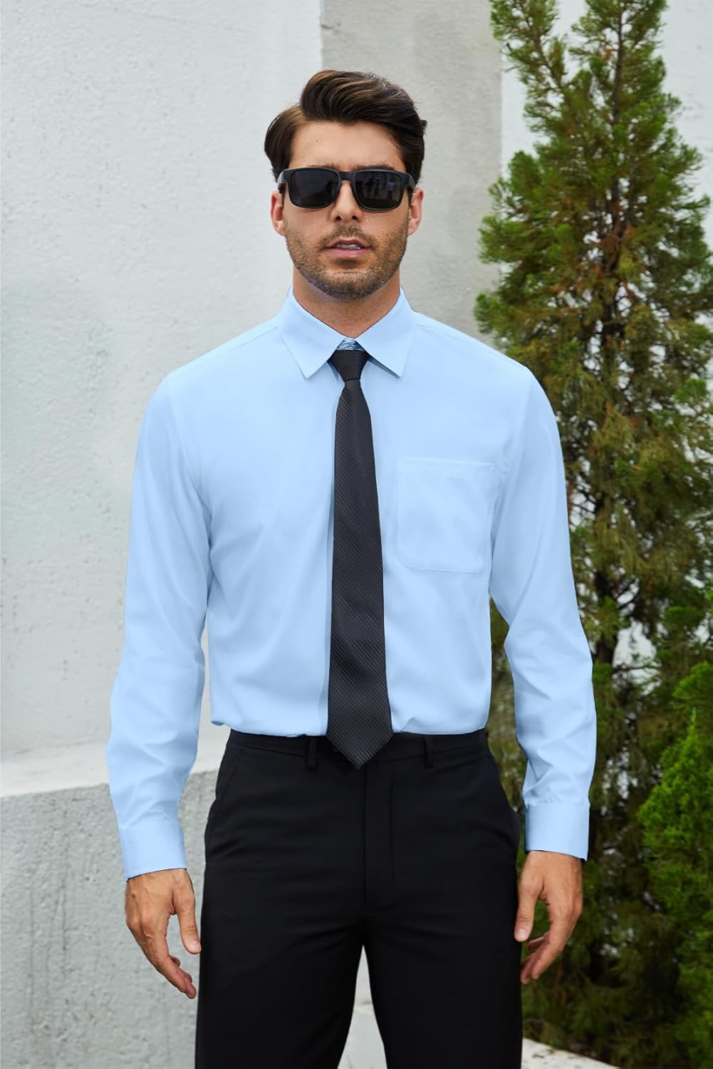 ONKEEP Camisas sociais masculinas de manga comprida com botões, cor lisa, casual, negócios, modelagem regular com bolso em promoção! Veja a oferta e mais achadinhos de Camisas 3 Hoje é o melhor dia para comprar ONKEEP Camisas sociais masculinas de manga comprida com botões, cor lisa, casual, negócios, modelagem regular com bolso com aquele preço maroto! Promoção! Aproveite a oferta! 3