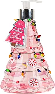 Simple Pleasures Pink Christmas Tree Frosted Strawberry Scented Decorati...