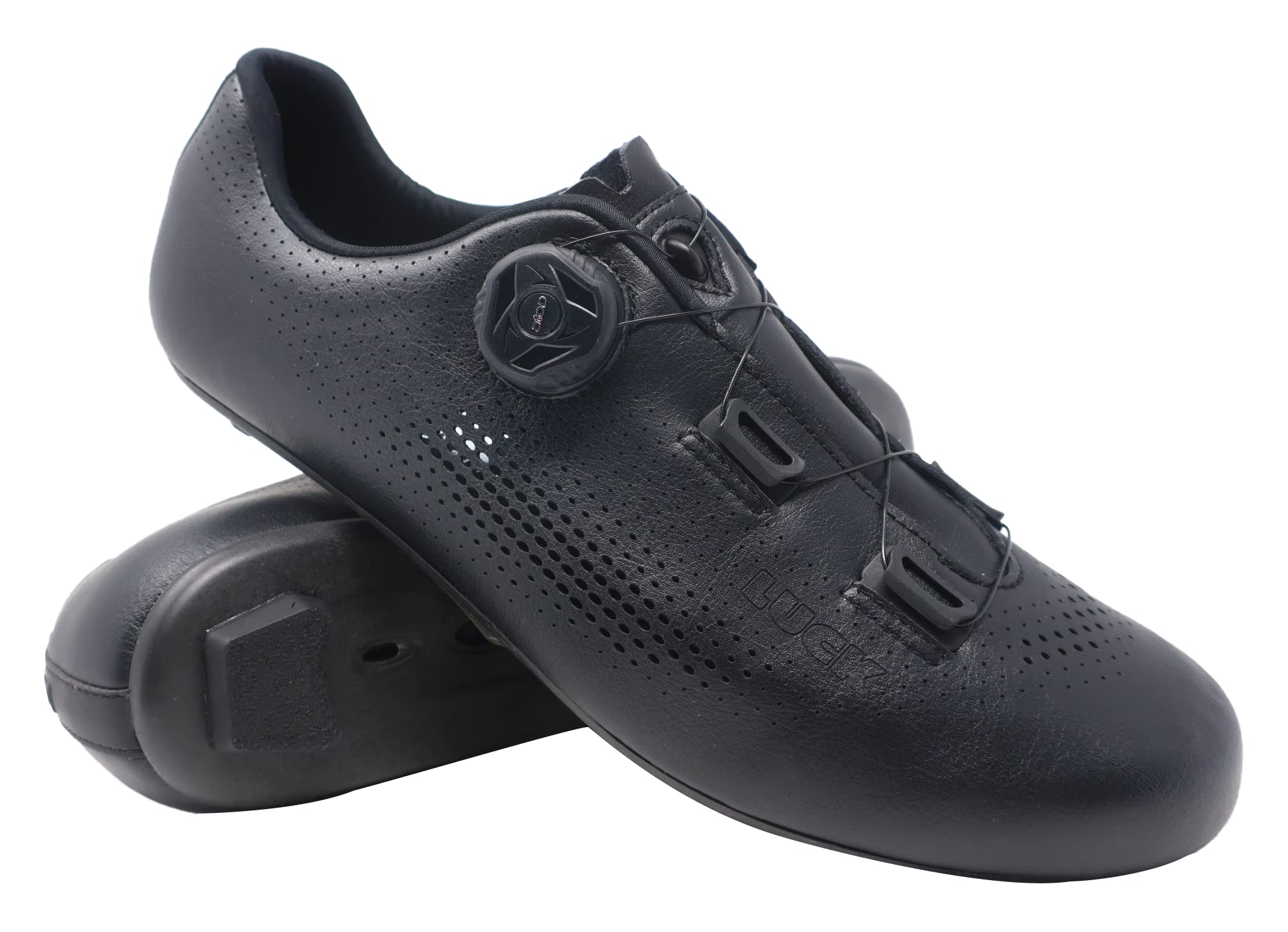 LUCK , Scarpe da ciclismo da strada Light, con suola in carbonio e sistema rotativo di precisione.