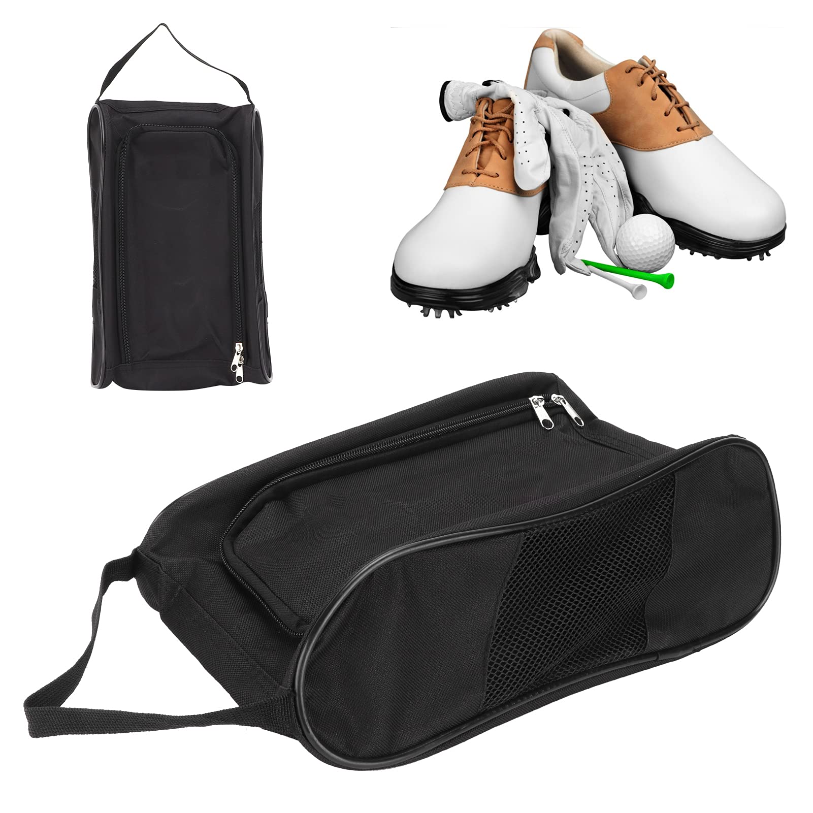 Alvinlite Chaussures de Golf Respirantes étui Chaussures de Sport Portables Sac de Rangement Chaussures de Golf Poche Sac