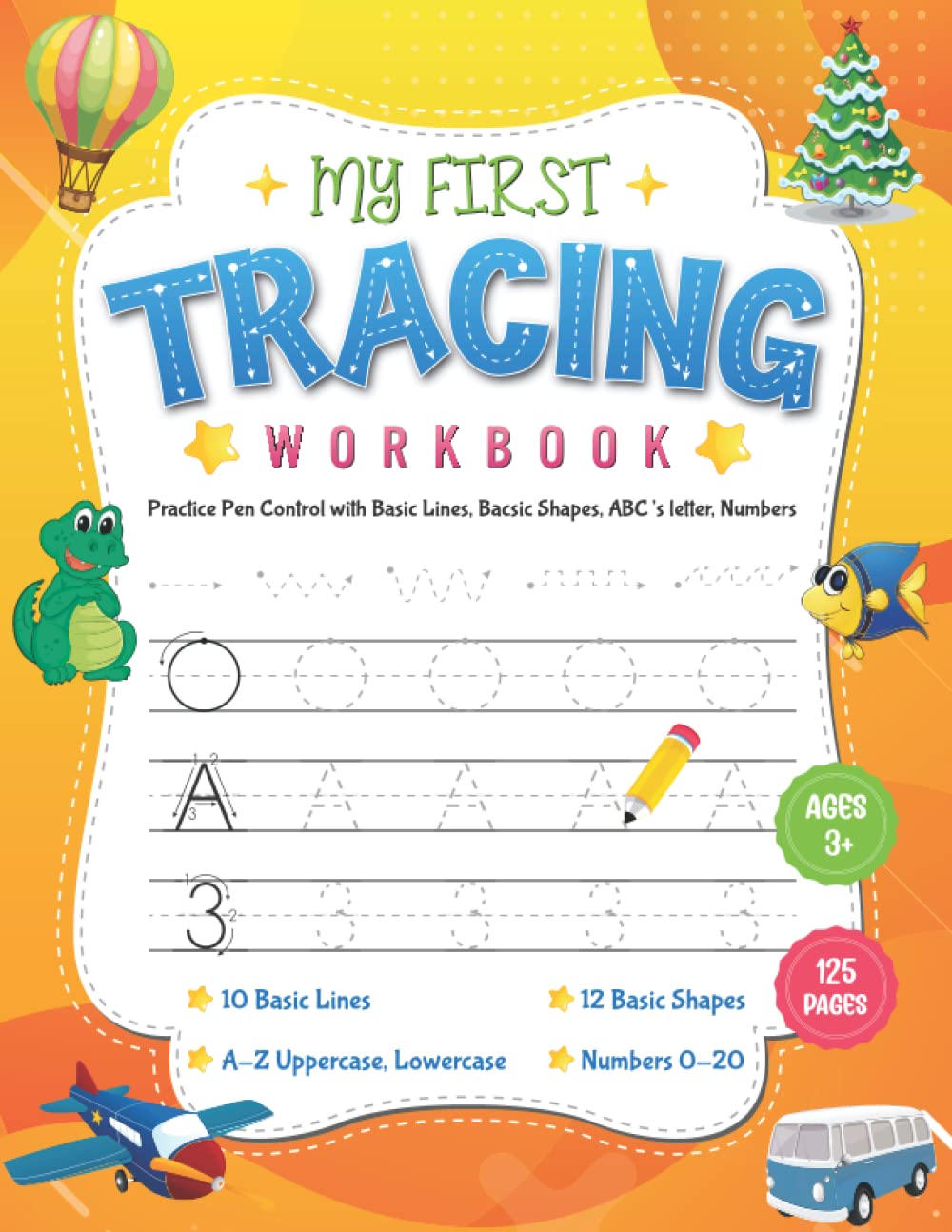 Buy My First Tracing Workbook for Kids, Learning to trace basic Lines