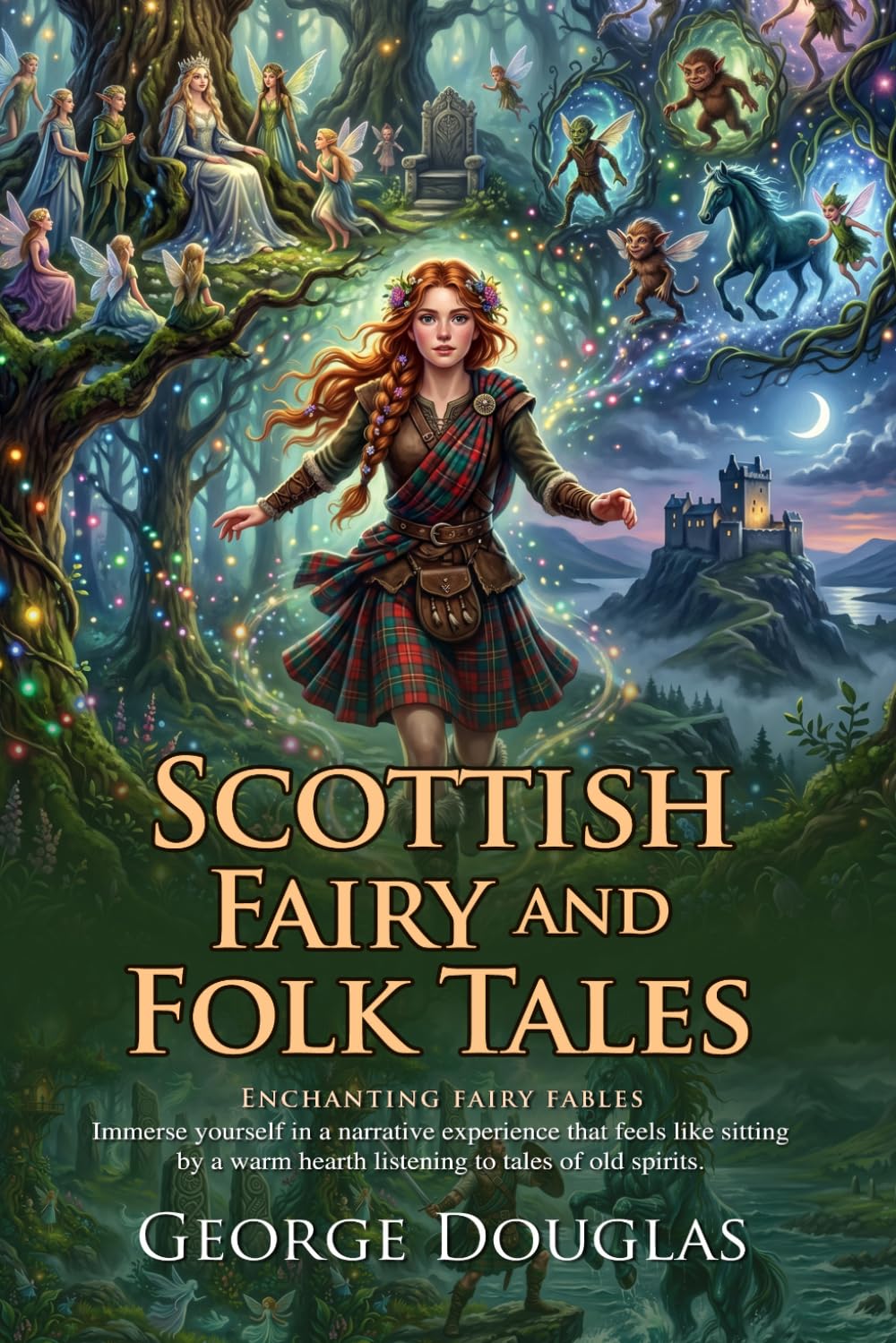 Scottish Fairy and Folk Tales: A Captivating Collection of Celtic Legends: Ancient Fables of Scotland - Fully Illustrated Edition with Author Biography