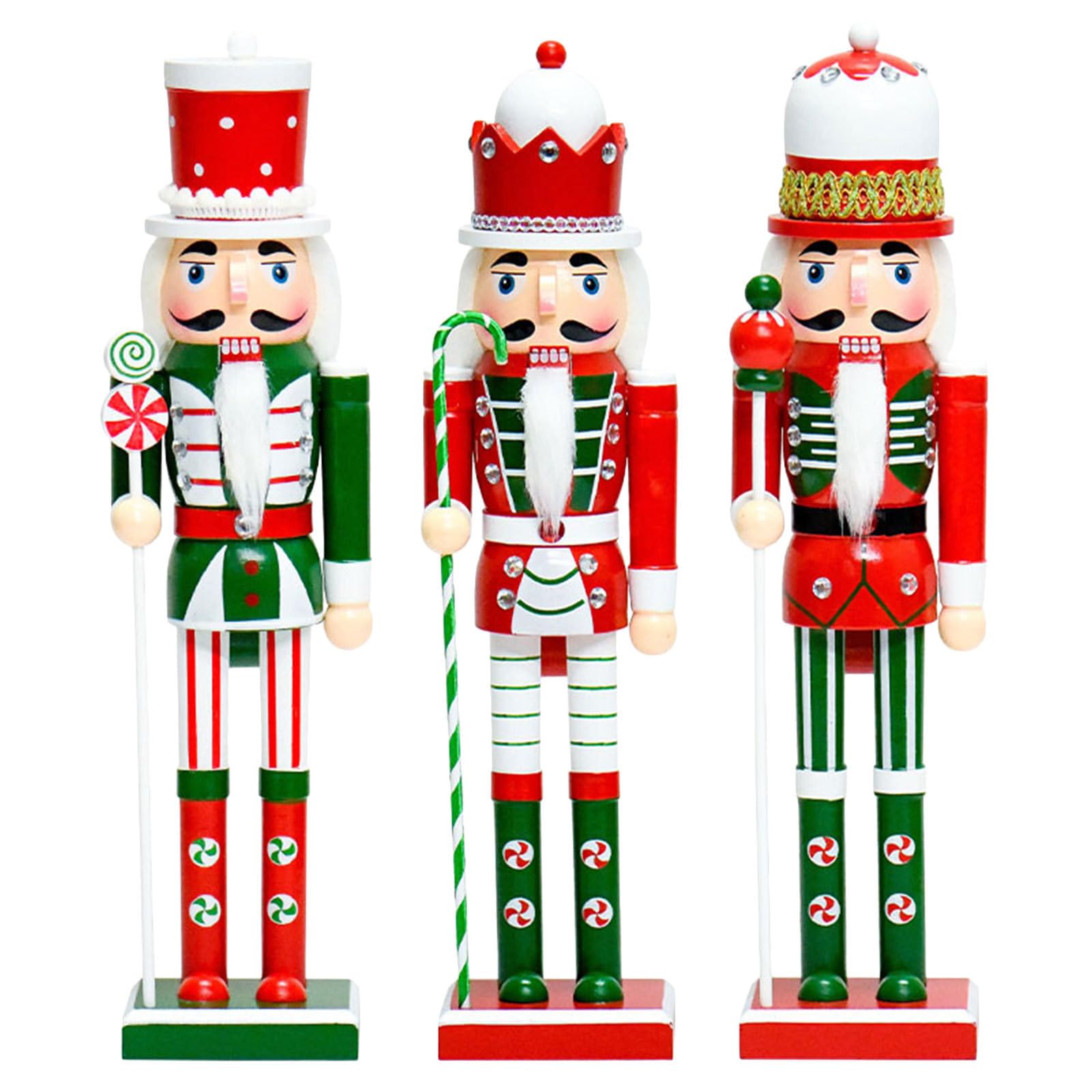 Figurine de Casse-Noisette en bois pour un centre de table festif