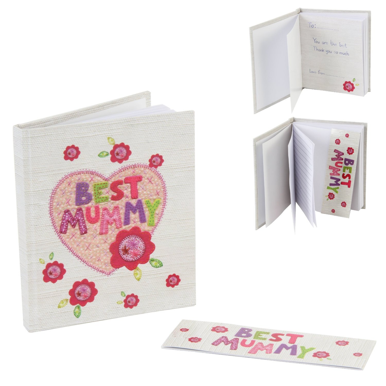 BEST MUMMY NOTEBOOK AND MAGNETIC BOOKMARK GIFT SET