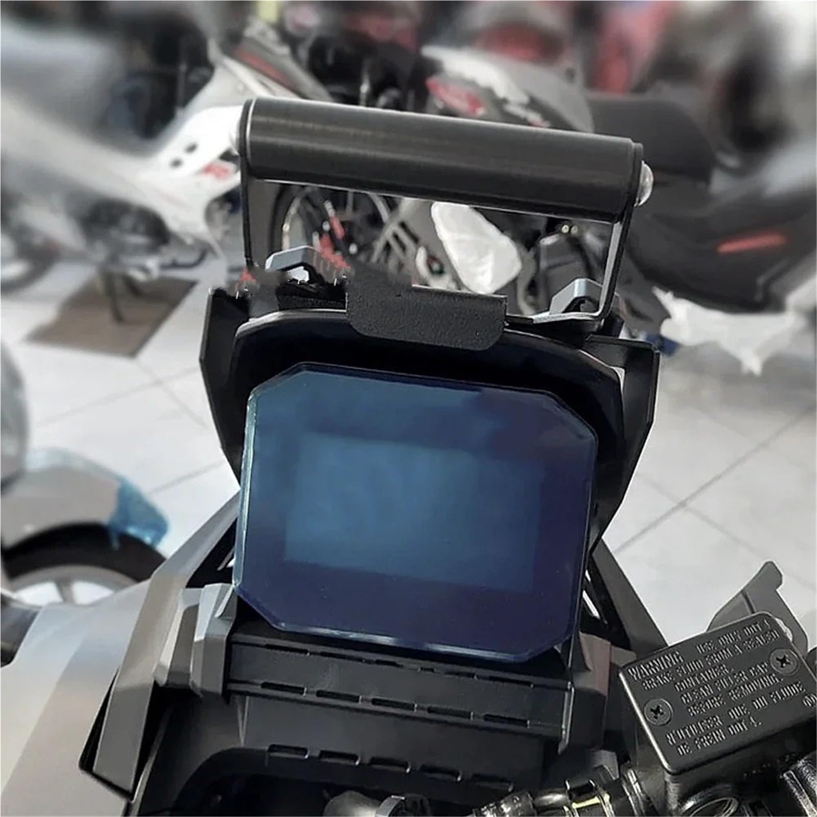 Uchwyt na telefon Do ADV350 2021-2024 Nawigacja do stojaka Do telefon komórkowy Uchwyt nawigacji GPS Motocyklowy uchwyt nawigacyjny GPS(Wireless charging)
