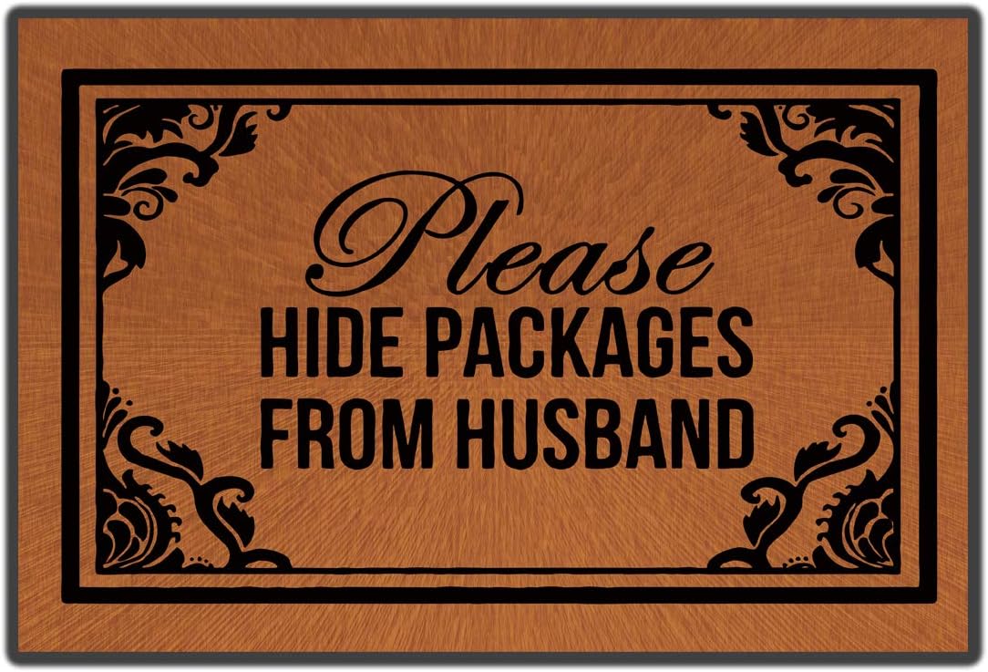 Accssoey Welcome Doormat, Speak Friend and Enter Decorative Mat for Bathroom, Non-Woven Fabric Machine Washable 23.6"x15.7"