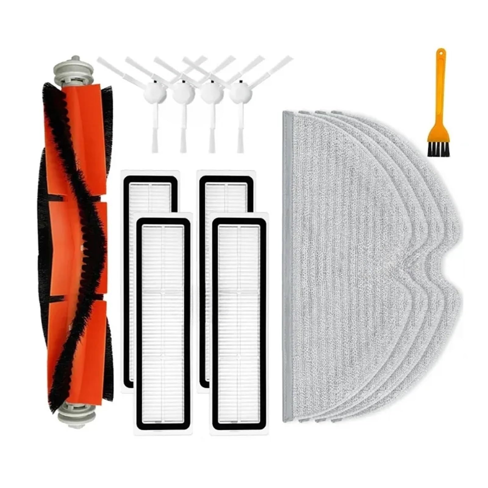 PORRSYDCD Brush Mop Filter Water Tank，Compatible With Dreame D9 Max, L10 Pro, D9 Pro, D9 Mistral Pro, Trouver Robot LDS Vacuum-Mop Finder Part(Set A)