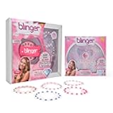 Bundle! Diamond Collection Starter Kit + Glimmer Collection Refill Pack – Birthday Party | Gem Stamper & 255 Rhinestones | Instantly Add Sparkle to Your Hair | Simply Load, Click, Bling