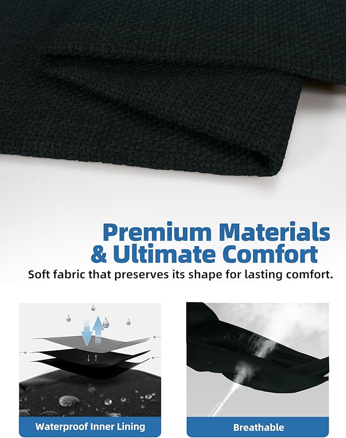 Cama para Perro Grande 42 in Impermeable y Resistente miniatura 4