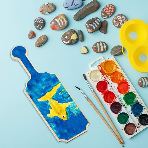 Miniatura 4 de Gerrii 10 paletas de madera sin terminar de 15 pulgadas para hermandad de mujeres griegas fraternidad maciza de pino macizo, paletas de fraternidad