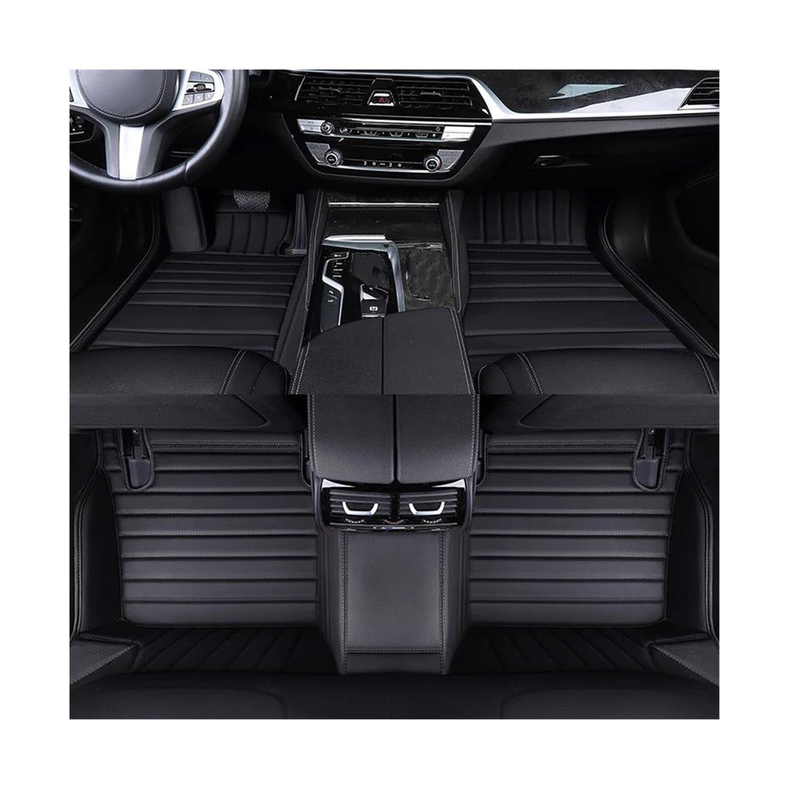 Tapis de sol de voiture BMW E60 F10 G68 luxe sur mesure KLAUER