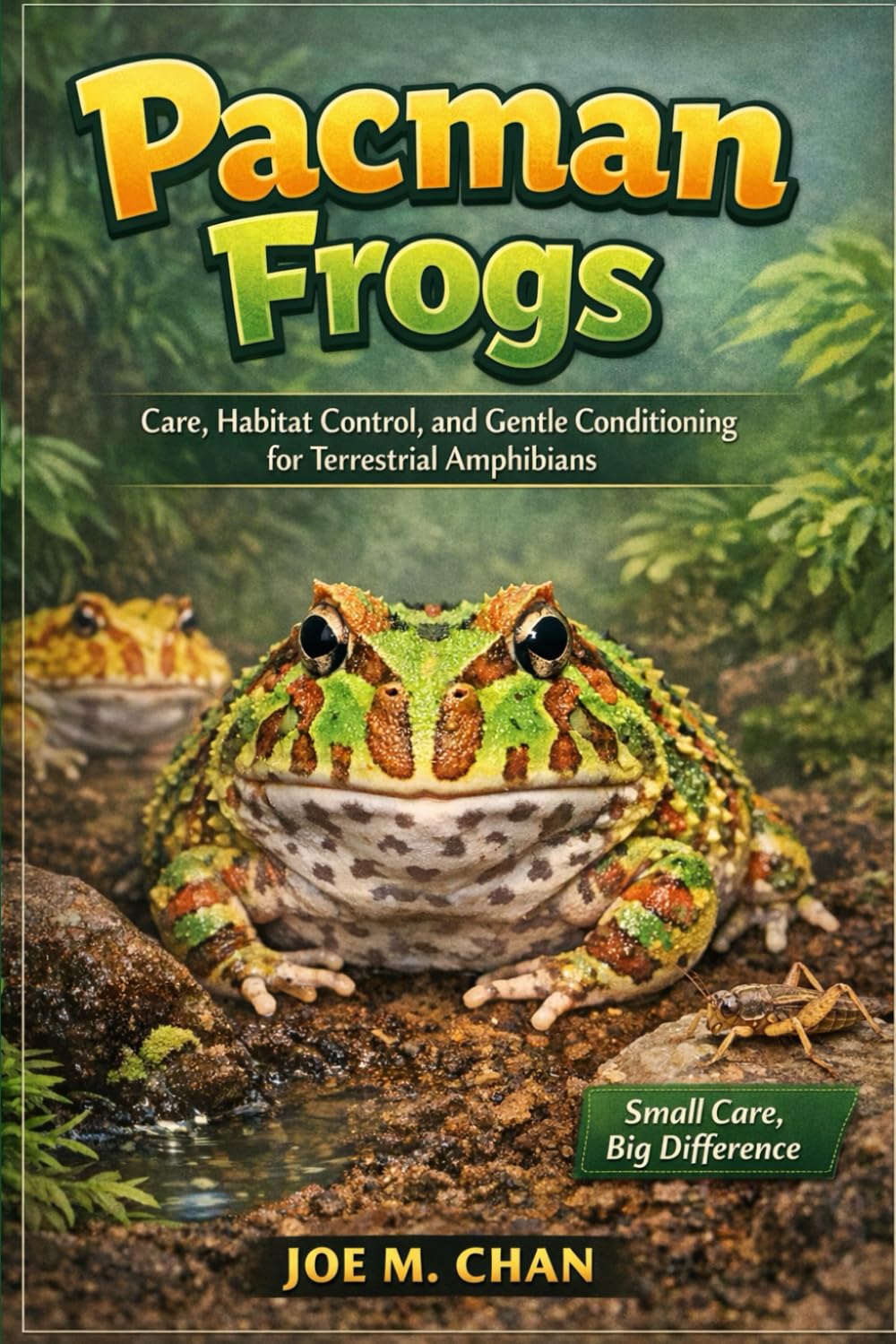 Pacman Frogs: Care, Habitat Control, and Gentle Conditioning for Terrestrial Amphibians